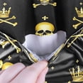 thumbnail image 5 of joogoo Gold Skull Pattern Men's Cycling Jerseys Mountain Bike Short Sleeve Tops L, 5 of 7