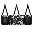 thumbnail image 2 of KUIFORTI Car Trunk Organizer and Storage, Black Cow Print Car Organizer Keep the Car Clean and Tidy, Washable Car Organization Women Automotive Interior Accessories for SUV/MPV/Truck/Van/Sedan, 2 of 6