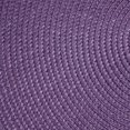 thumbnail image 2 of Design Imports Set de Table Tissé en Polypropylène Rond Aubergine Set de 6, 2 of 8