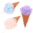 thumbnail image 4 of GOOHOCHY 3 esponjas exfoliantes para ducha y baño con forma de helado., 4 of 7