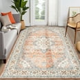 thumbnail image 4 of Ultrug Vintage Rugs Soft Accent Area Rug for Bedroom Living Room Home Decor Carpet,5'x7',Red, 4 of 7