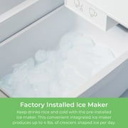 Kenmore 17.5 Cu. ft. Capacity Counter-Depth French Door Refrigerator and Freezer with Ice Maker, Stainless Steel