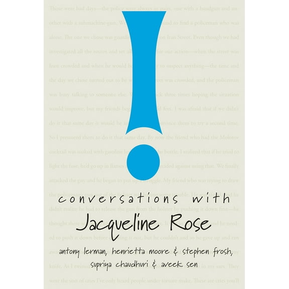 Conversations: Conversations with Jacqueline Rose (Paperback)