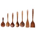 thumbnail image 5 of SEWCHICS Tea Scoops Wooden Spoon Assorted Color 7-Pcs, 5 of 8