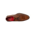 thumbnail image 6 of Jeffery West Derby Brogue Leather Shoes, Brown, 6 of 9