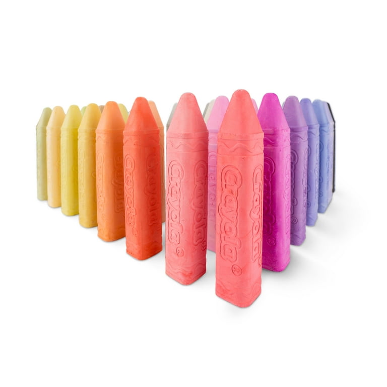 Crayola Outdoor Washable Sidewalk Chalk, 36 Count , Walmart
