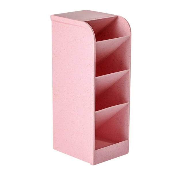 Caja de Lápiz de Plástico Caja de Papelería Portátil de Gran Capacidad Estudiante, Caja de Lápiz Grande Almacenamiento de Escritorio Multifuncional con Tapa de Snap Colores Macarón Diseño Apilable