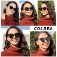 thumbnail image 2 of Gafas de sol Colrea Trendy Cat Eye CL22017 para Mujer, color negro, 2 of 6