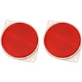 thumbnail image 2 of Hy-Ko Products CDRF-3R Nail On Reflector 3 1/4 Diameter Red, 2 Piece, 2 of 2