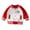 Red, variant on WOYY Girl's Bomber Jacket Casual Sport Baseball Jacket Outerwear Coat Sweatshirt