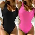 thumbnail image 6 of ZPAQI Swimsuit Monokini Bodysuit Swimwear Backless Bathing Suit Swimming Suit, 6 of 20
