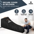 thumbnail image 3 of KNOX Housse pour Machine à Ramper, Housse de Protection 600D Imperméable et Antipoussière, Compatible avec les Machines à Ramper Concept 2 Modèle D, Comprend un Sac de Rangement au Design 2-en-1, Poignées Réfléchissantes, 95 Pouces x 24 Pouces x 40 Pouces, 3 of 7