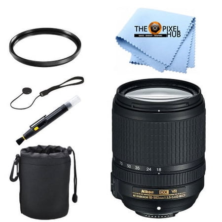 Nikon AF-S DX NIKKOR 18-140mm f/3.5-5.6G ED VR Lens Bundle Kit