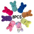thumbnail image 3 of 2024 NUEVO 15Cm Kawaii Peeps Conejito de peluche Conejo Peep Juguetes de Pascua Muñeco de peluche de simulación para niños Regalos 8 piezas, 3 of 5