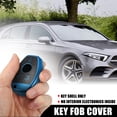 thumbnail image 2 of Unique Bargains Vehicle Key Fob Cover 3 Button Remote Key Fob Case with Keychain Blue for Mercedes Benz C E S M CLS CLK G, 2 of 7
