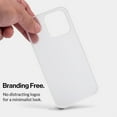 thumbnail image 4 of totallee Thin iPhone 15 Pro Case, Thinnest Cover Ultra Slim Minimal - for Apple iPhone 15 Pro (2023) (Frosted Clear), 4 of 4