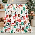 thumbnail image 2 of Hitime Christmas Throw Blanket - Christmas Donut, Ultra-Soft Plush Blanket, Lightweight Warm Decor for Bed, Couch, Movie Nights (Throw - 50"x60"), 2 of 7