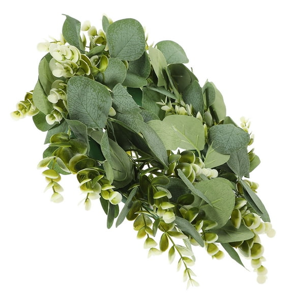 PIXNOR  Lambs Ear Wreath Leaf Garland Decoration Wedding Decorations Door