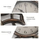 thumbnail image 3 of Reloj de esfera vintage Reloj silencioso hueco europeo 3D Reloj de pared decorativo grande para sala de estar Dormitorio Cocina (Negro), 3 of 5