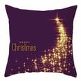 thumbnail image 2 of Clearance Under $5 EGNMCR Christmas Pillow Covers 18x18 for Xmas Decorations Snowflakes Plaid Check Christmas Tree Snow Winter Pillow Cases Winter Holiday Throw Pillows Decor for Couch, 2 of 3