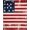 Red White Blue, Pattern 2, variant on ODIKA Patriotic Stars Stripes Memorial Independence Halloween Plaid for Playroom, Bedroom, Reading Nook, Pet Friendly & Kids Safe Play