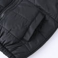 thumbnail image 6 of Otqutp Kids Boys Girls Long Sleeve Hooded with Pockets Solid Color Short Cotton Jacket Full Zip Outwear for Children 1-10 Years(Black,7-8 Years), 6 of 8
