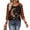 Gray #11, variant on Women's Fall Halloween Tops Soft Raglan 3/4 Sleeve T Shirts Blouses Casual Relaxed Leopard Printed Tops Khaki 3XL