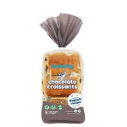 bakerly Chocolate Croissants with Real Chocolate, Non GMO, Free from Artificial Flavors & Colors