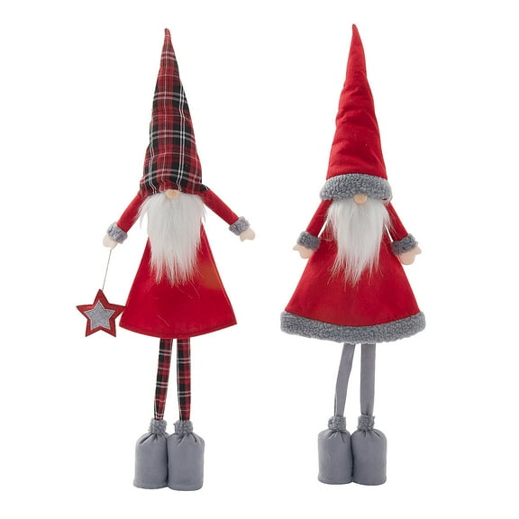 Christmas Decorative Plush Gnomes, Home Decor, Christmas, 2 Pieces