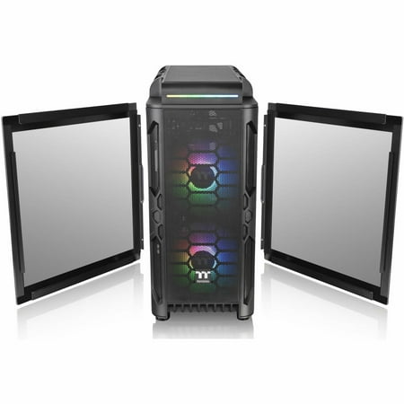 Thermaltake - Level 20 RS ARGB Mid Tower Case - Black