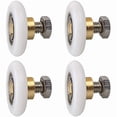 thumbnail image 1 of 4 Pcs Rouleau de Porte de Douche 25 mm, Roue de Rouleau pour Porte de Douche Rouleaux Coulissants Roue de Remplacement de Porte pour Rouleau, 1 of 5
