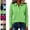 19# Fluorescent Green, variant on Women's Polo Shirts Golf Henely Button Down Tops Collared 3/4 Sleeve Tunic Work Blouses Plain Lightweight Clothes Army Green L
