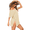 Beige Beach, variant on Womens Beach Coverups Short Swimwear Cover Ups Side Slit Beachwear Loose Swimsuit Cover Ups