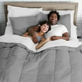 thumbnail image 4 of Bare Home Microfiber 7-Piece Light Gray and White Bed in a Bag, Queen, 4 of 5