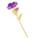 thumbnail image 3 of Chapado En Oro De Tallo Largo Flor De Rosa Artificial Romántico Día De San Valentín Amante Regalo Adornos Para El Hogar 24K Inevent HA024592-02, 3 of 5