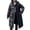 Black, variant on Long Winter Coats for Women, Hooded Puffer Coat, Frog‑Button Quilted Outerwear, Knee‑Length Loose Thermal Jacket, M‑XXXL, Plus Size Friendly Casual Winter Apparel