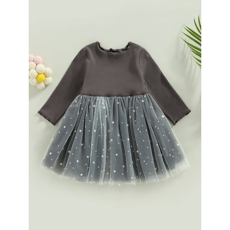 Casual The stars Basic O Neck Long Sleeve Dresses Casual The stars Basic O Neck Long Sleeve Dresses