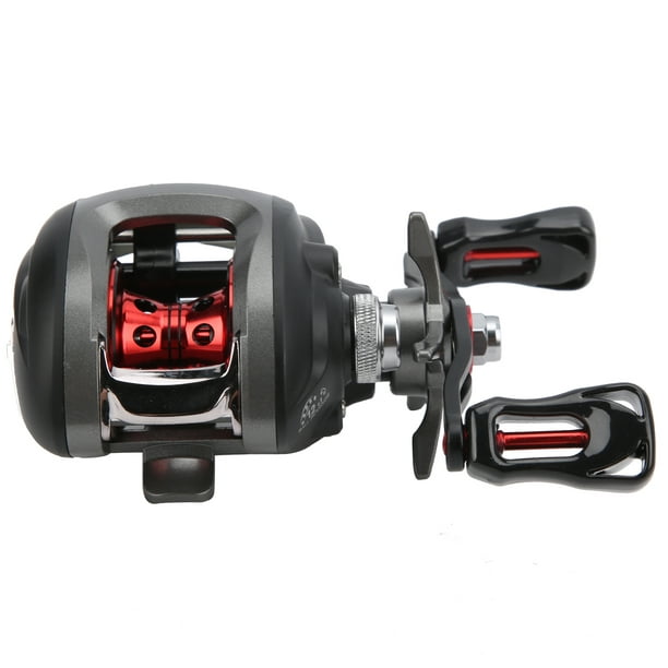 Baitcasting Reel, Large Wire Capacity Easy To Carry Saltwater Reel Fishing  Comfortable Adjustment For Fishing Right Hand Wheel 