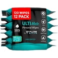 thumbnail image 1 of Pure Active Ultimate Shower Body and Face Wipes, Biodegradable Personal Hygiene Body Cleansing Wipes for Men, 1 of 6