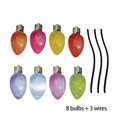 thumbnail image 3 of Calcomanía para coche mano de obra dulce regalo decoraciones para refrigerador decoración automática pegatinas reflectantes Navidad DIY Prop Kits de decoración para fiestas 8 bombillas/3 cables Cateissary HA065572-01, 3 of 6