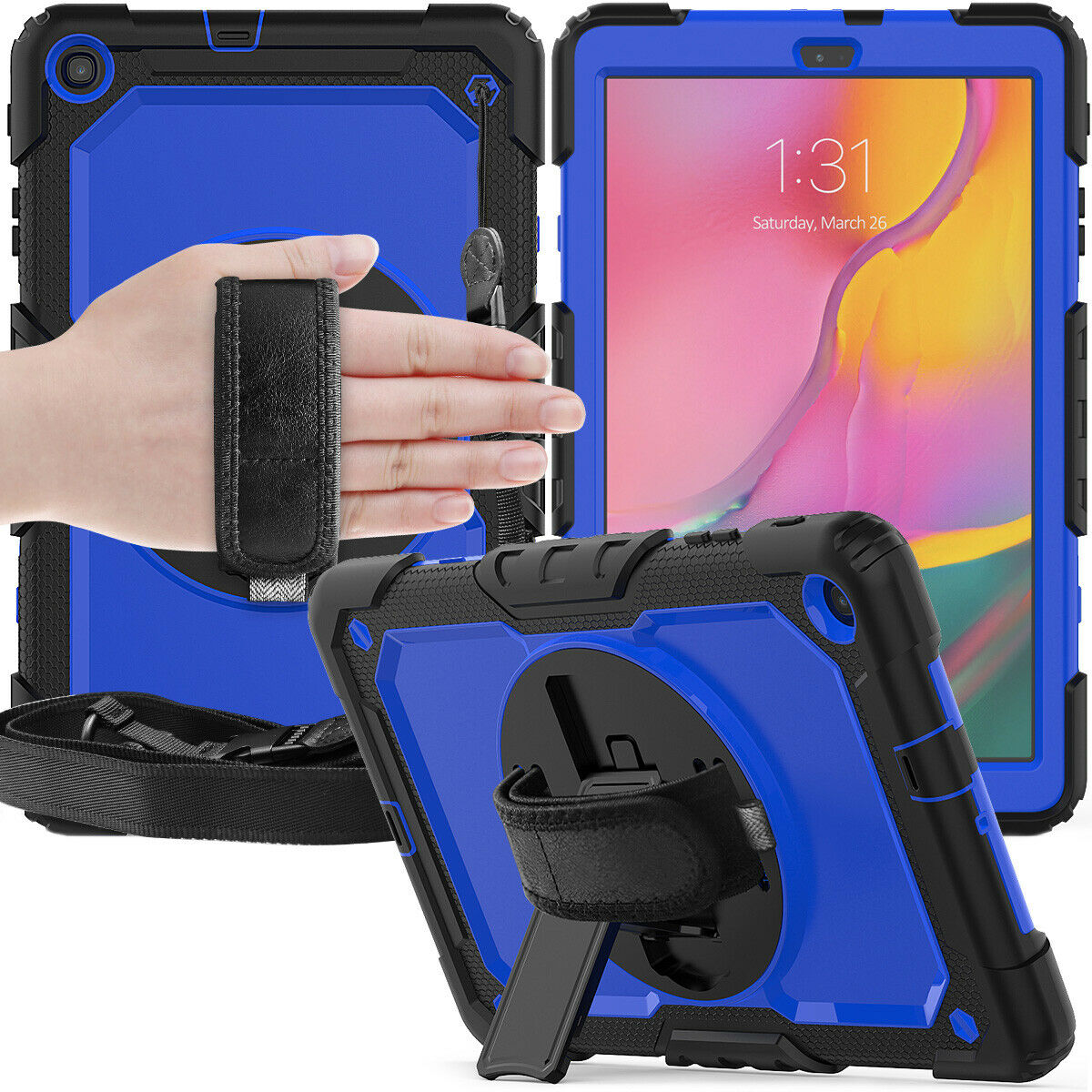 For Apple iPad 10.2 7th Generation 2019 Heavy Duty Tablet Case with