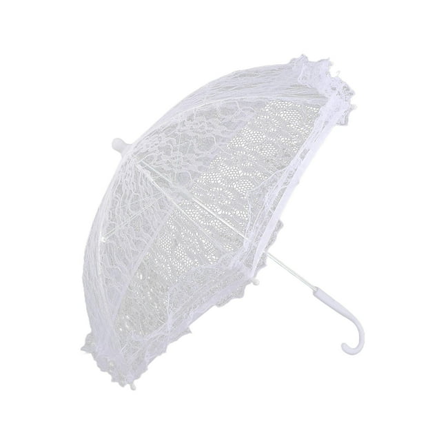 Sombrilla de encaje para boda, regalo artesanal, sombrilla para mujer, para niños, fiesta de rol para mujeres Estilo a
