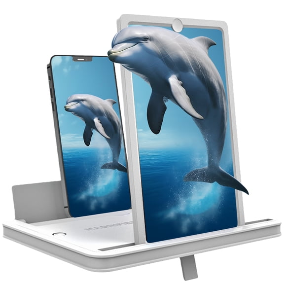 Smartphone Screen Expander Rotating Stand Design Fit Most Mobile Phones Convert Small Display To Theater View
