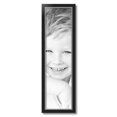 thumbnail image 2 of ArtToFrames 8x30 inch Black Velvet with Silver Picture Frame, Black MDF Poster Frame (4691), 2 of 8