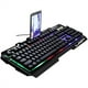 thumbnail image 4 of Teclado Para Juegos Mecánico Mano Metal Retroiluminado Teclado Usb Con Cable Soporte De Teléfono Móvil Para Ordenador Portátil Pc Sweethay EL013840-00, 4 of 4