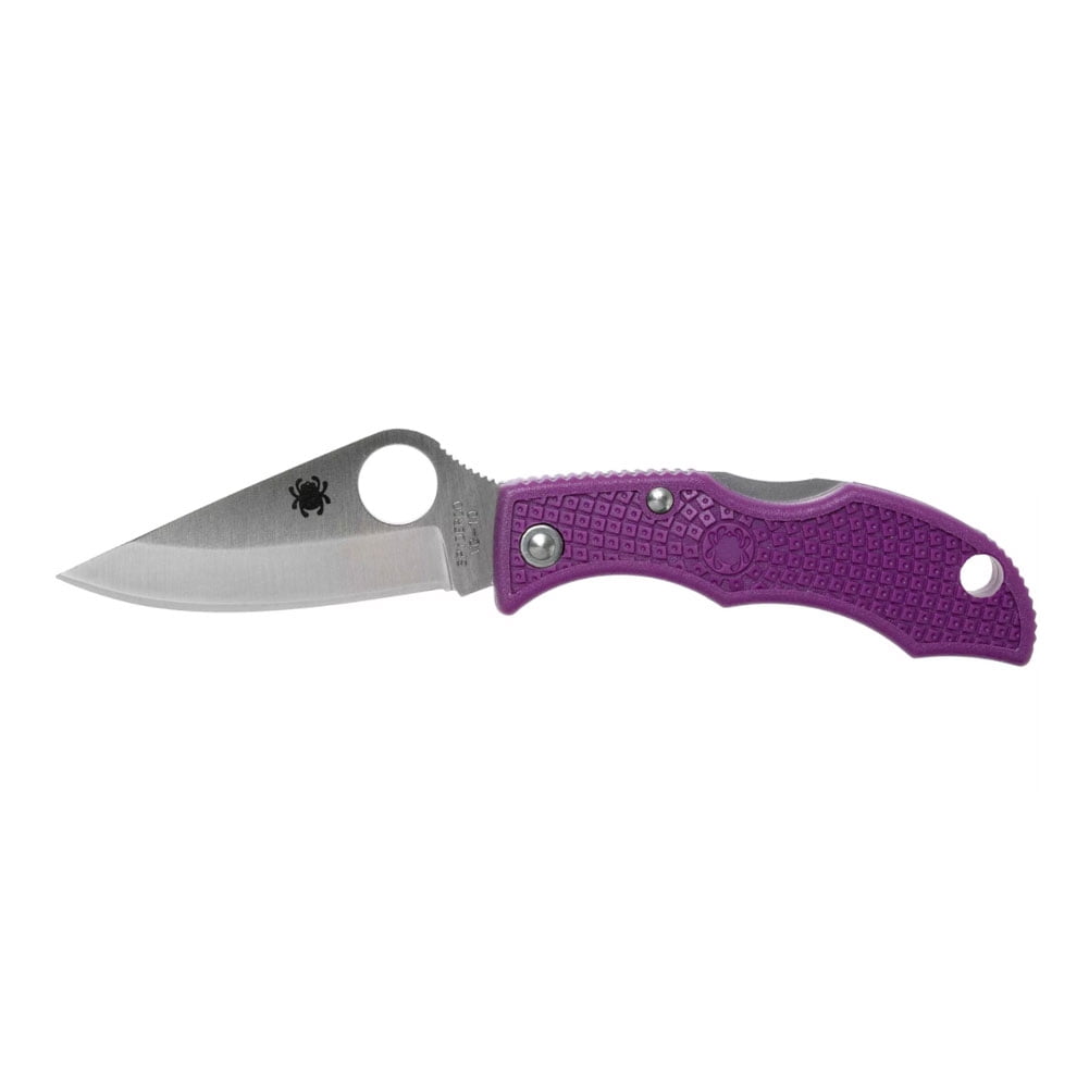 Spyderco Knives Spyderco Ladybug 3 Folding Knife Purple FRN SPLPRP3