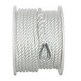thumbnail image 2 of Seachoice Anchor Line Rope, 3-Strand Twisted, White, Nylon, 1/2 In. X 150 Ft., 2 of 4