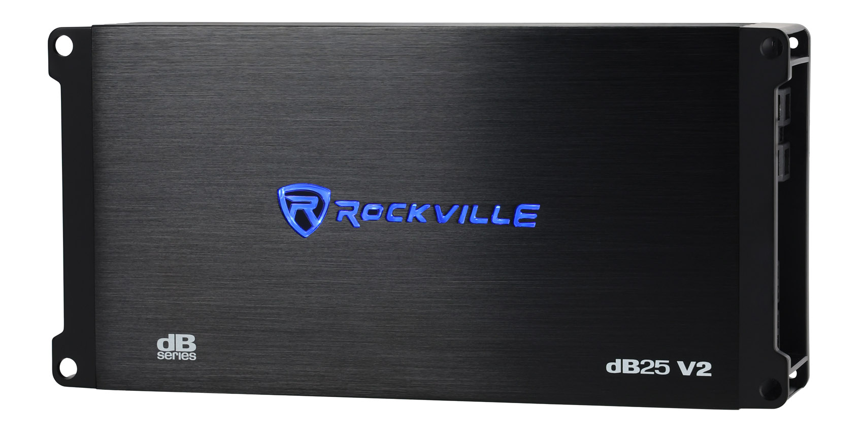 Rockville dB25 v2 3000w Peak/750w RMS 2 Channel Amplifier Compact Car Stereo Amp