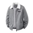 thumbnail image 1 of Ceisia Men's Corduroy Thickened Jacket Stand Up Collar Zip Gift Up Pockets Long Sleeve Casual Outerwear, 1 of 6