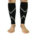 thumbnail image 2 of SPRING PARK Reflective Tape Calf Leg Running Sport Compression Sleeve Socks Shin Splint Support Brace Guard, 2 of 7